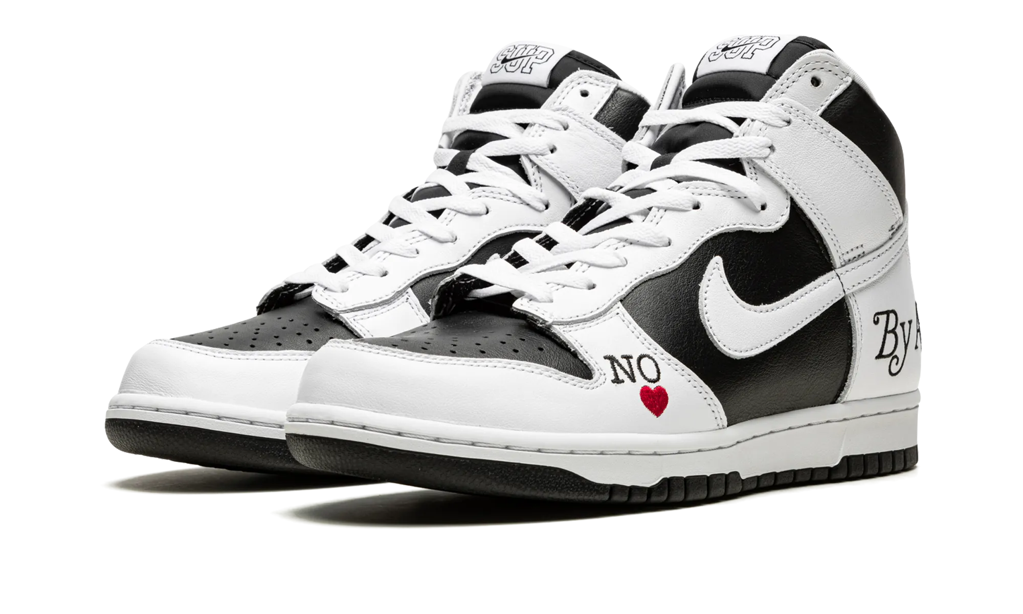 SB Dunk High "Supreme - By Any Means - White/Black" Relax Movement Anywhere Life