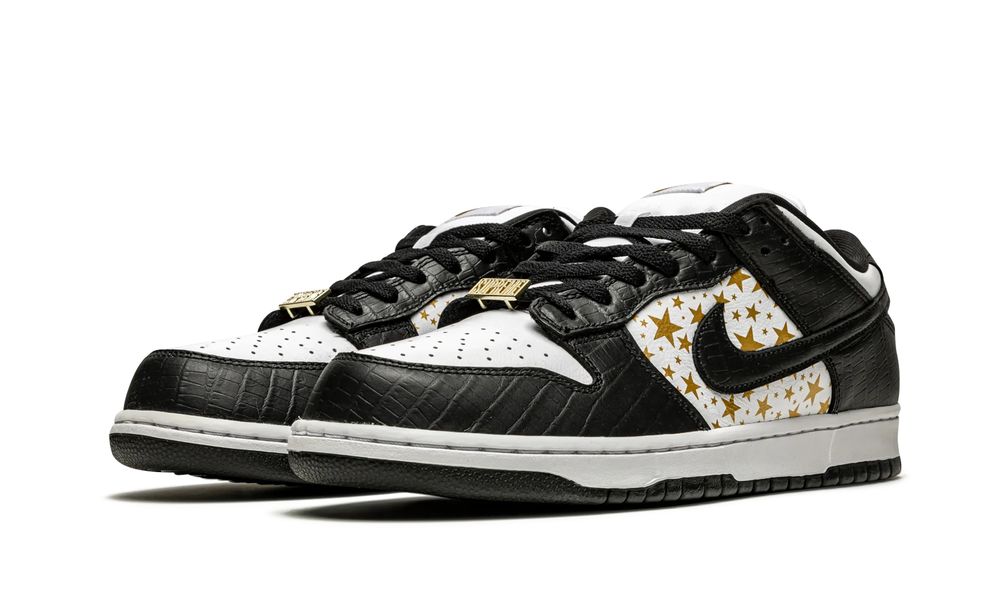 Pace Maker SB Dunk Low "Supreme - Stars - Black"