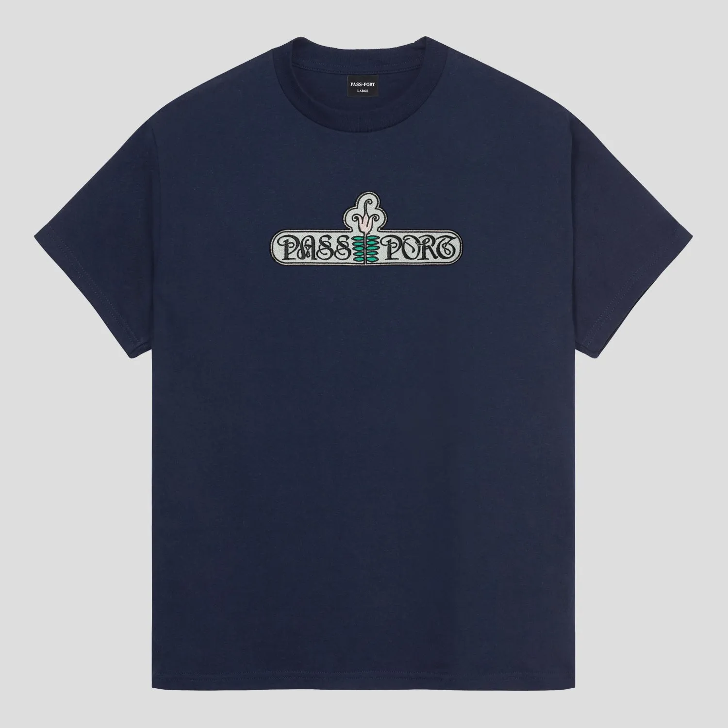 Airflow Ventilation Pass~Port Gardenia Tee - Navy