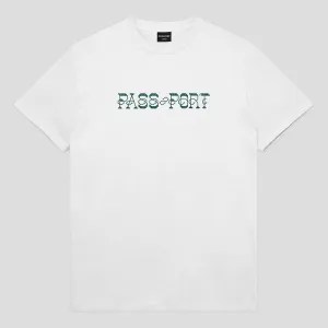 Comfy Look Wear Pass~Port Needlework Tee - White