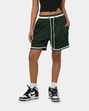 Minimalist Look Saint Morta Paisley Olympus Ball Shorts Green/White