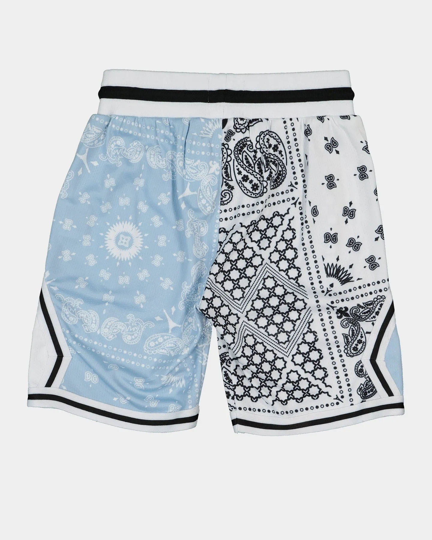 Fair trade Breezy Flex Lil Homm?? Kid's BU Basketball Shorts Light Blue/White