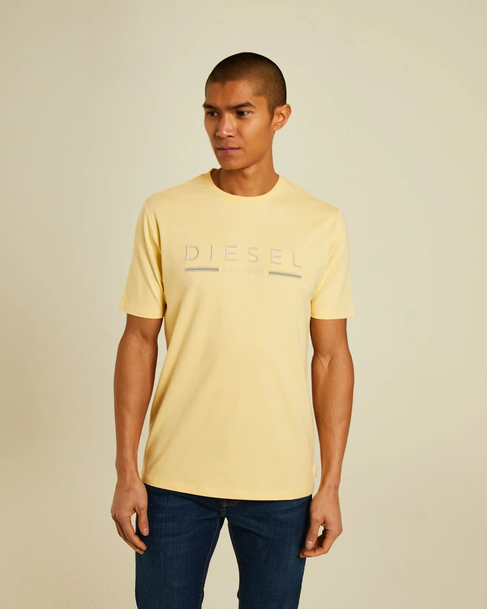 Fenton Tee Lemon Sorbet Cozy Stretch