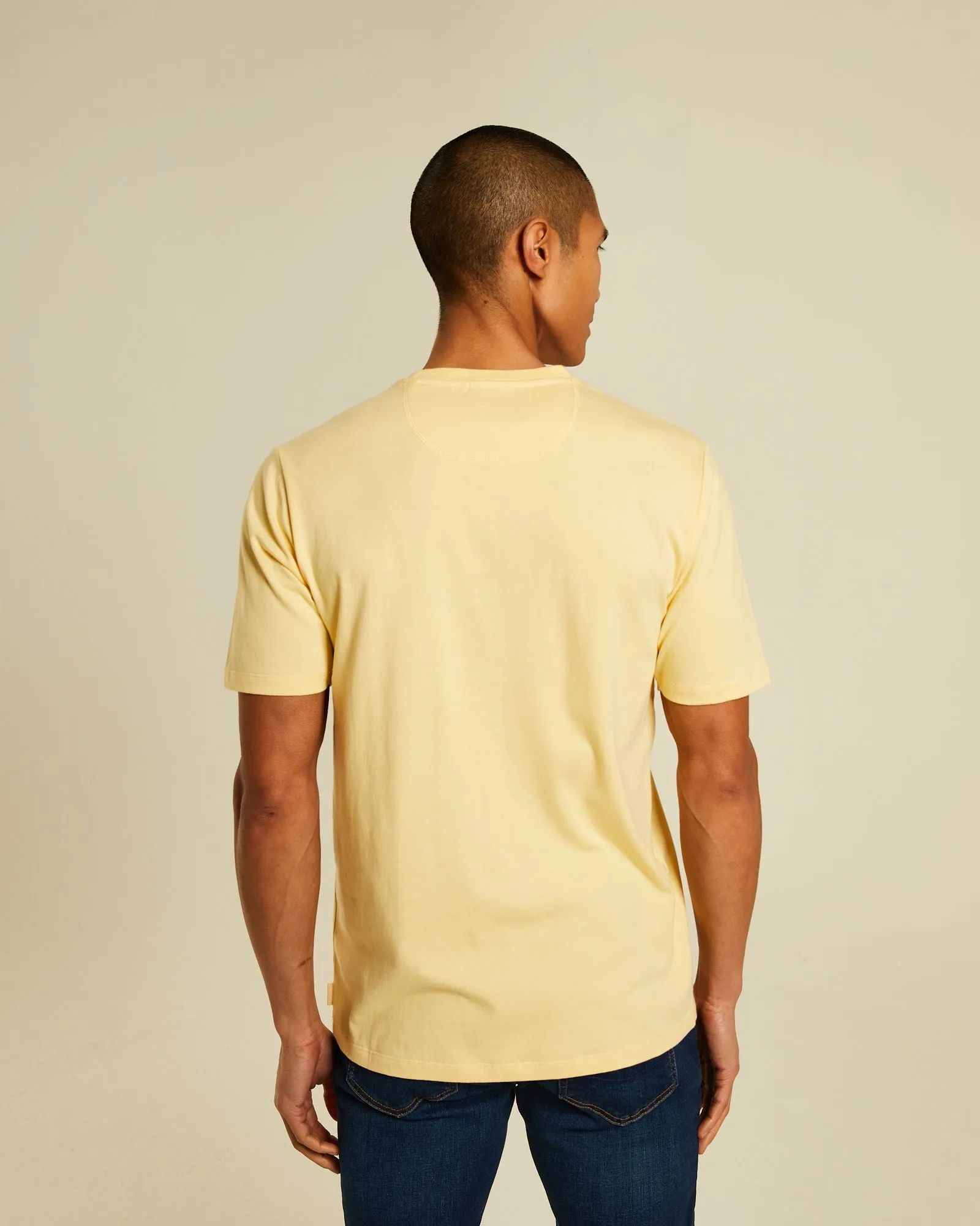 Layered Sleeve Fenton Tee Lemon Sorbet
