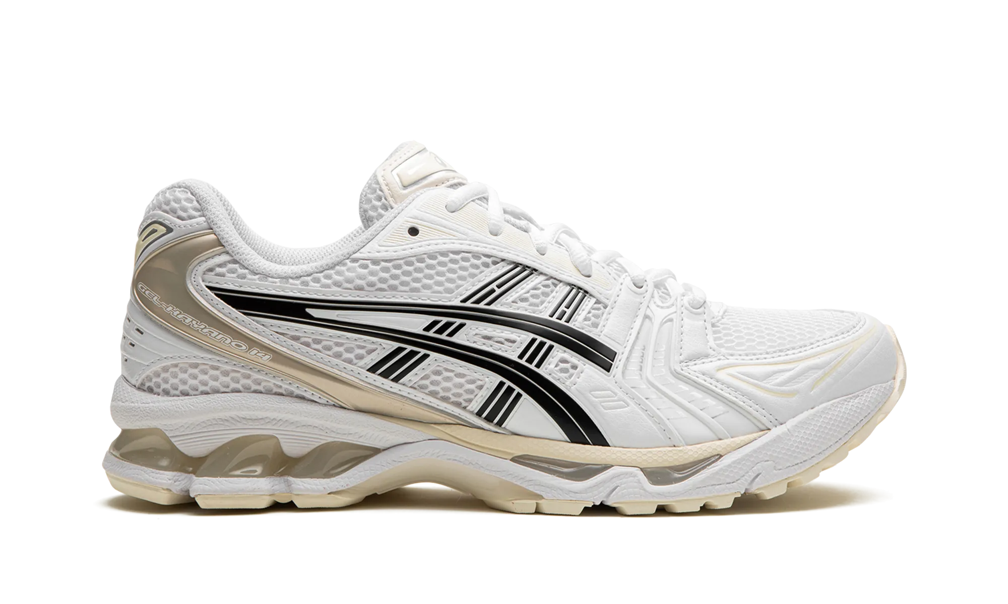 Gel-Kayano 14 "Aritzia - White Black" Calm Hike