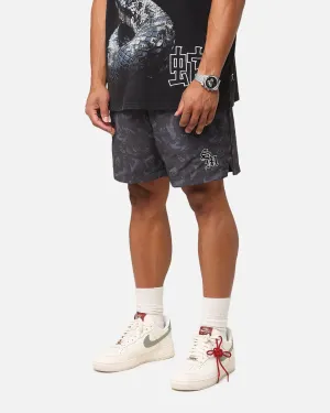 Saint Morta Year Of The Snake Nylon Shorts Black/Grey Casual Layer