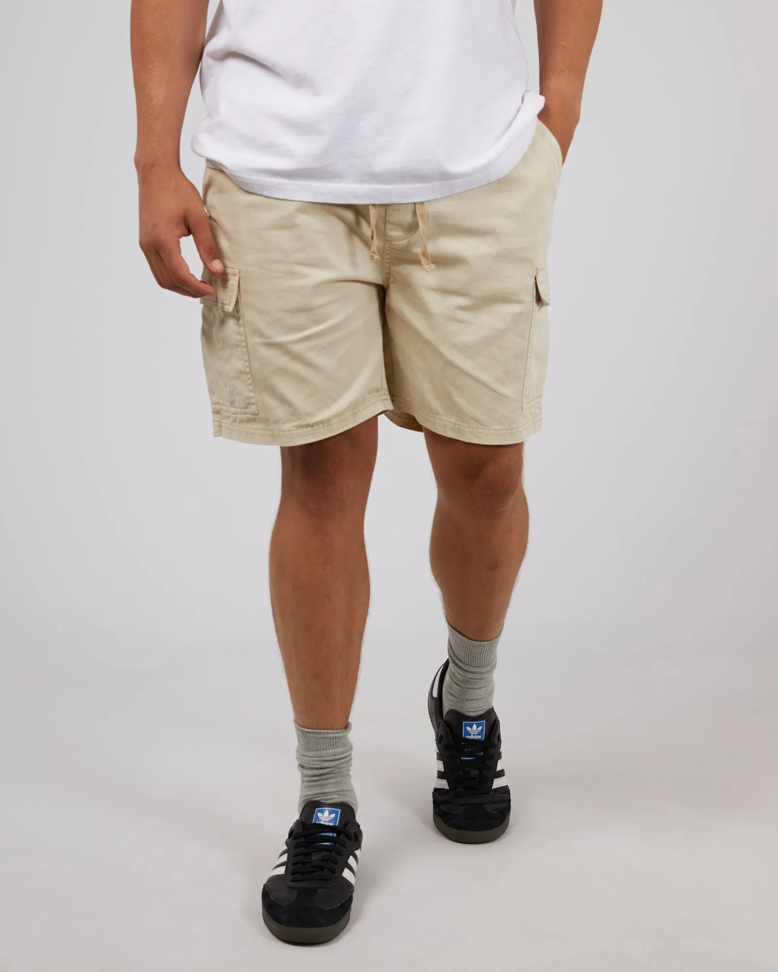 Utility Cargo Short Chalk hiking apparel Relaxed Flex