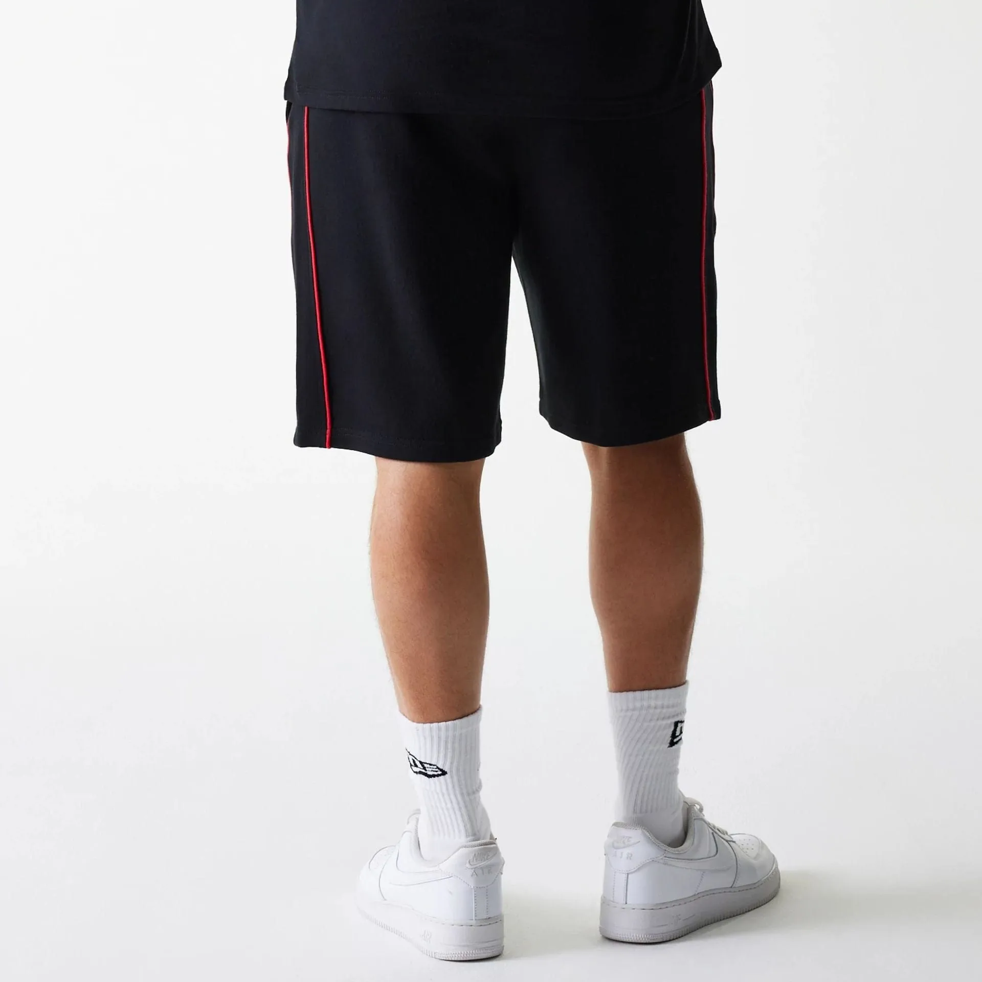 Freestyle Fit Chicago Bulls NBA Piping Black Shorts