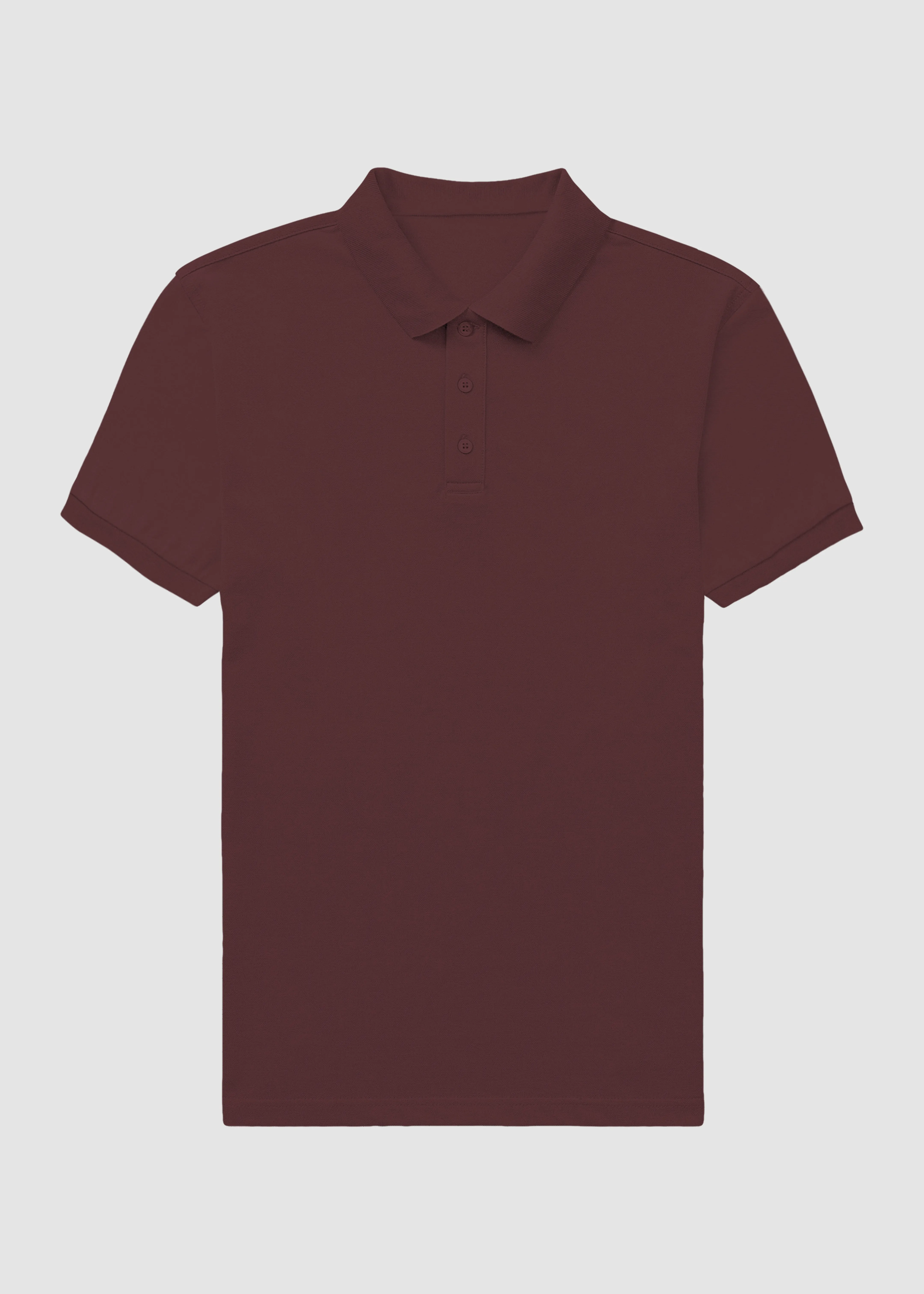 Effortless Comfort Maroon Men's Polo | MP25