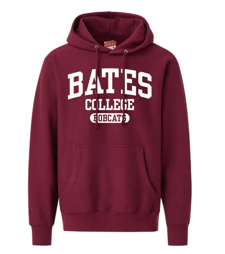 Maroon Pro Weave Hoodie Sweatshirt from MV Sport Active Design Comfy Street