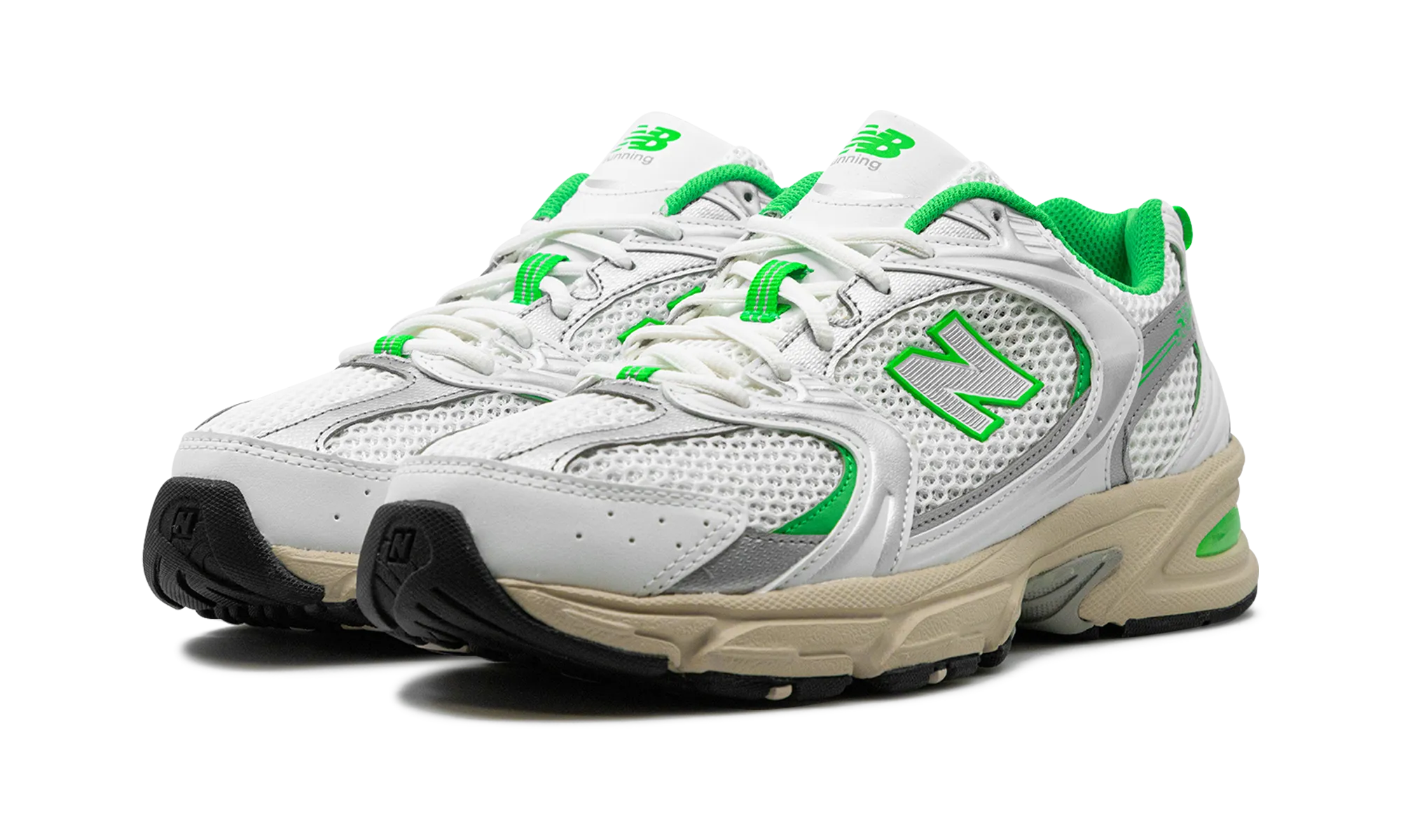 530 "White / Palm Leaf" Range Jog