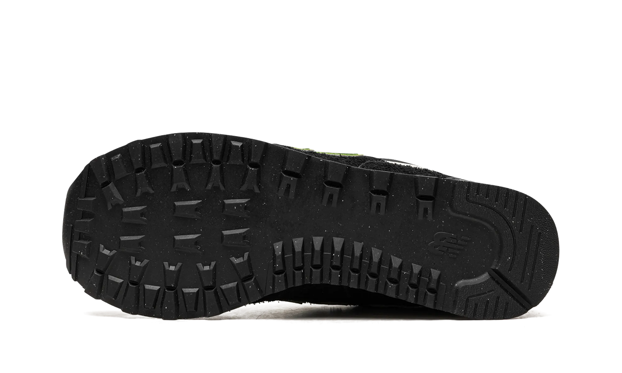 574 "Black White Green" Shock Dispersing Plate Velvet Soft