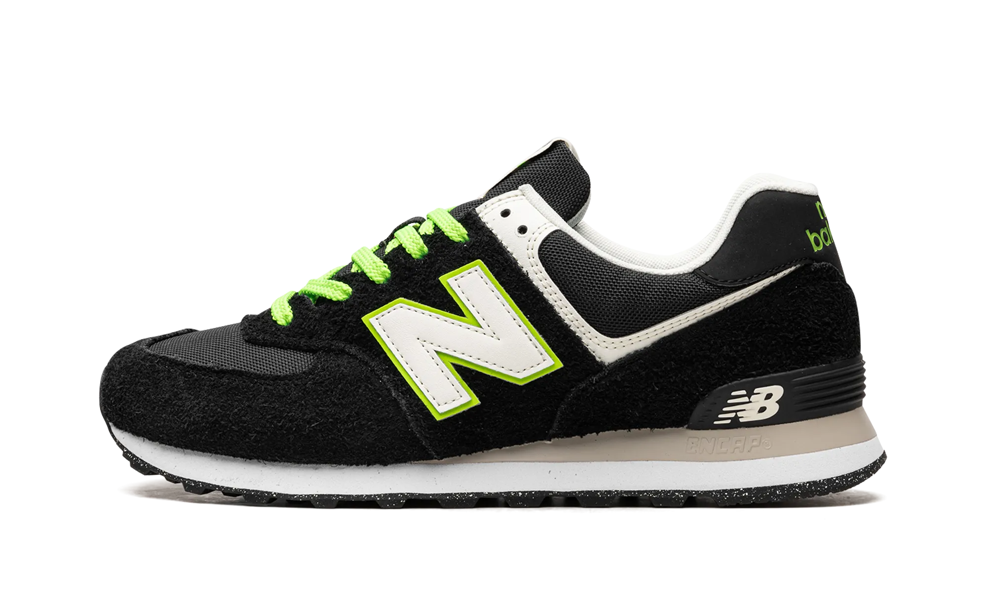 Fitness All Day Comfort 574 "Black White Green"