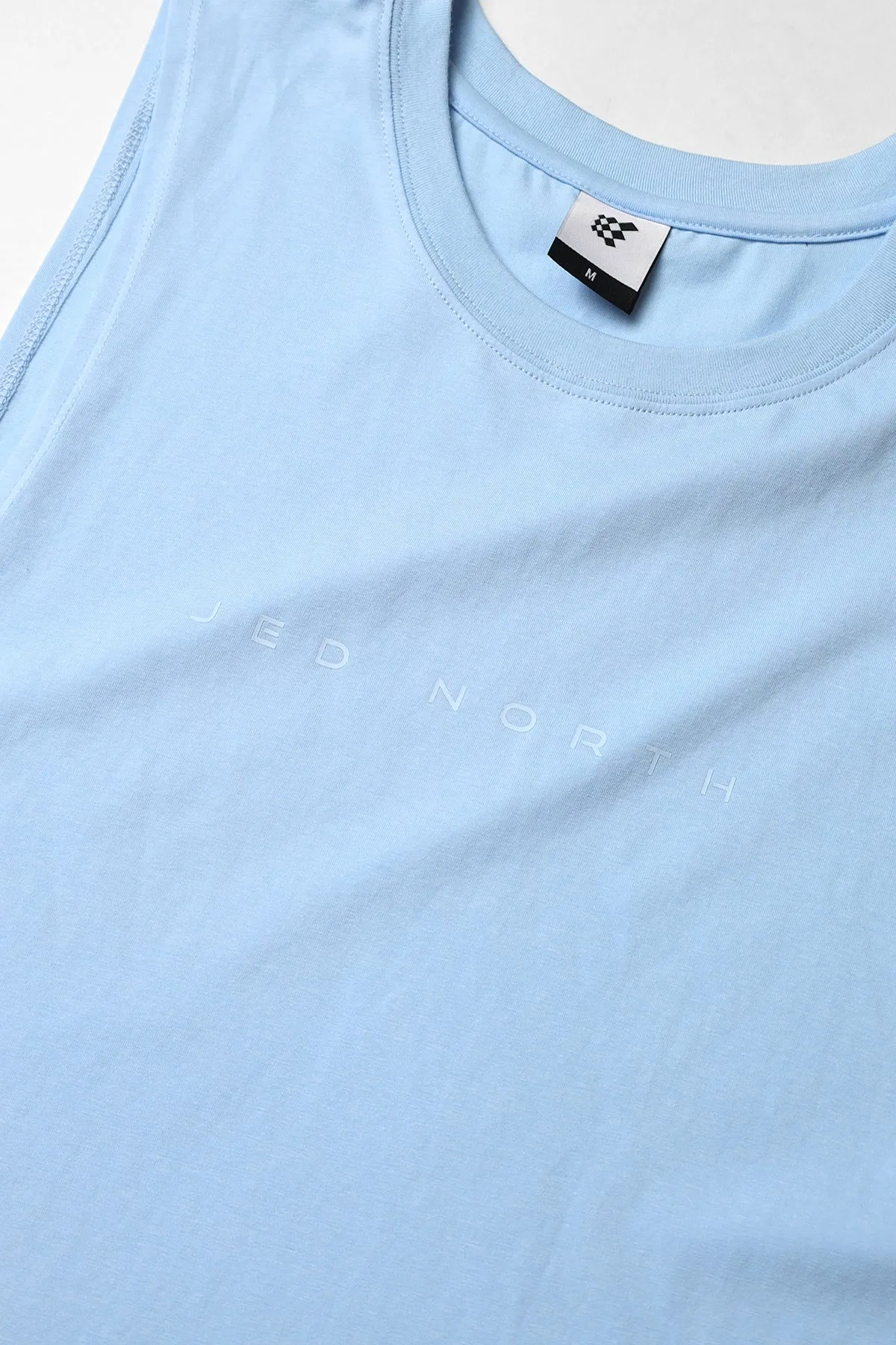 Men's Sleeveless Training Tee - Blue Fashion Active Remote - controlled