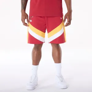 Miami Heat NBA Panel Dark Red Shorts Chill Wear Eco Conscious Packaging