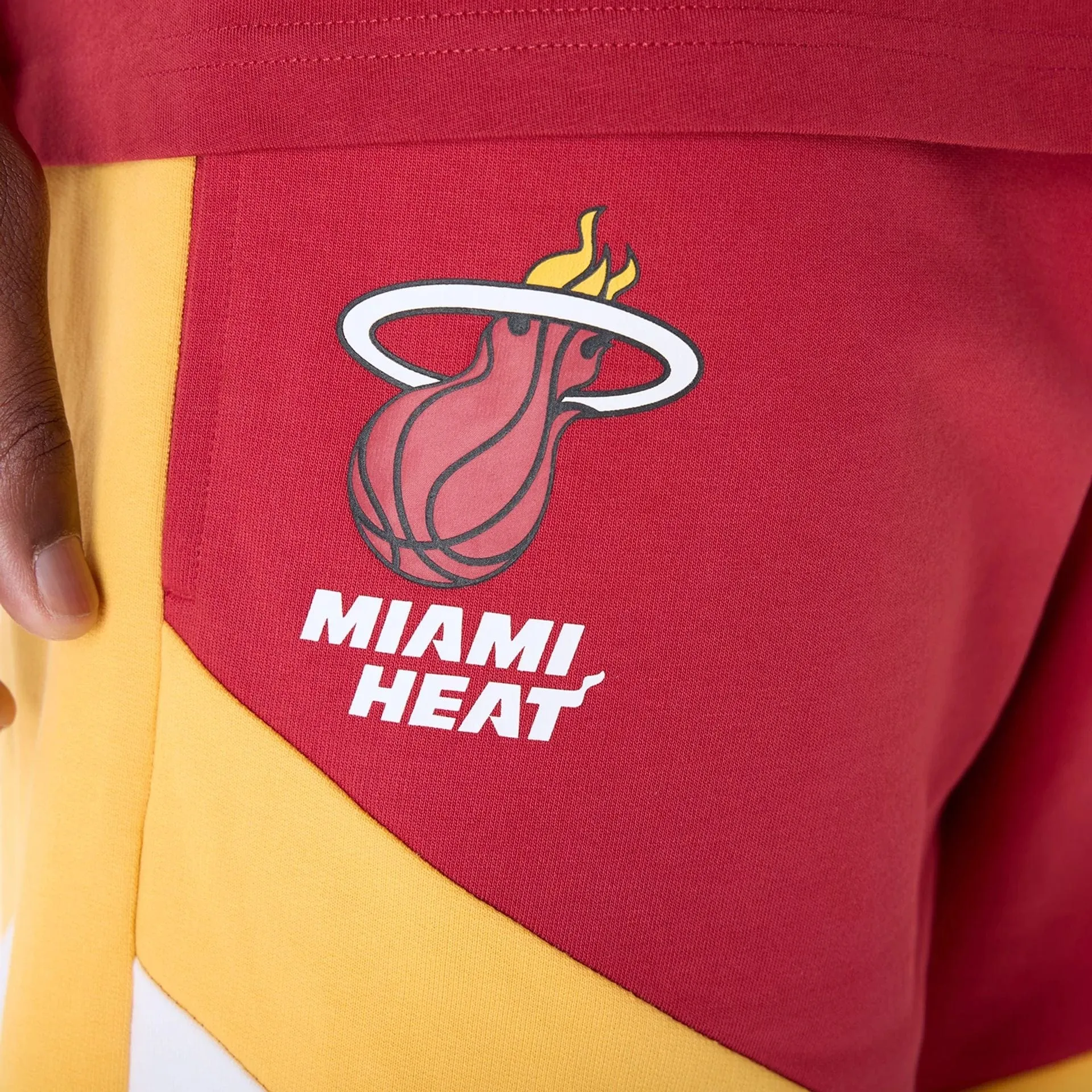 Flexible Movement Miami Heat NBA Panel Dark Red Shorts