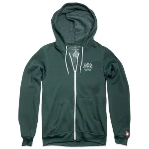 Hiking Suitable MICHIGAN TREETOPS ALL SEASON ZIP-UP HOODIE (UNISEX)