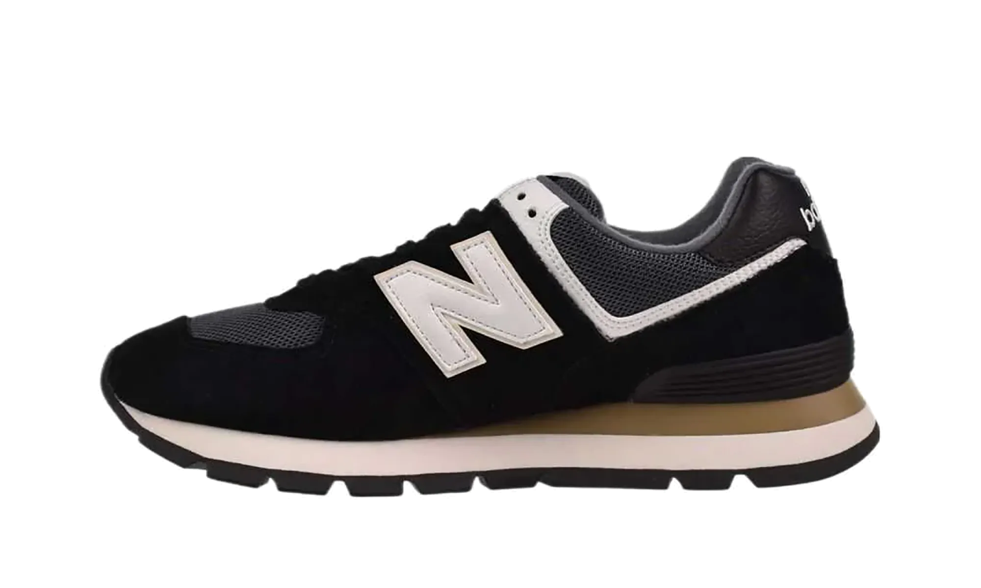 Reinforced toe box Reinforced toe 574 "Black/White"