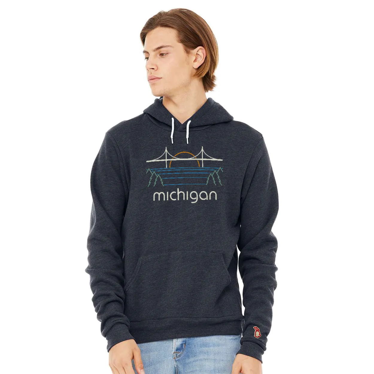 Comfy and Cozy product satin lining luxury MIGHTY MAC ALL SEASON HOODIE (UNISEX)