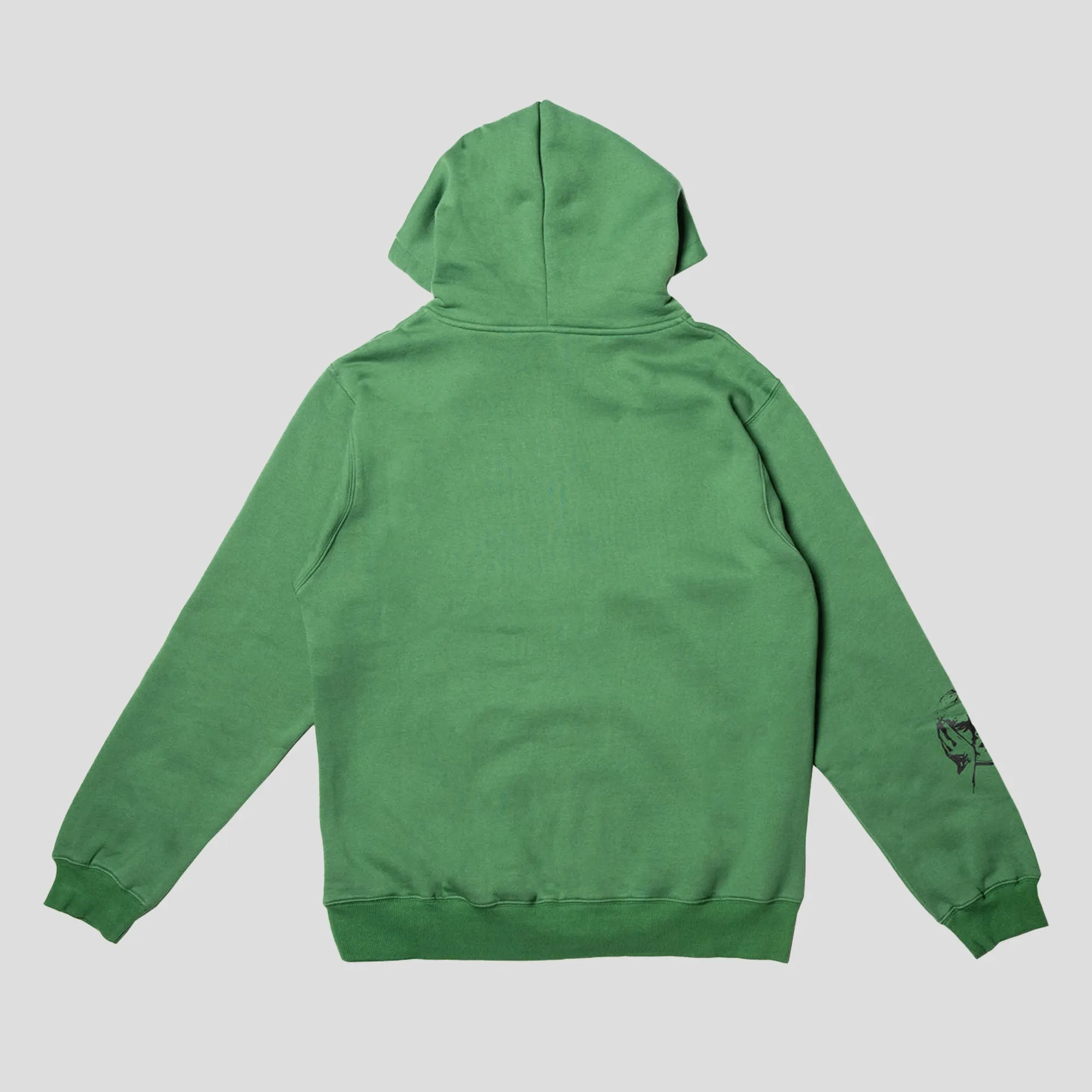Hoddle Butterfly Zip Up Hoodie - Forest Green Comfy Layer Chilly Weather Style