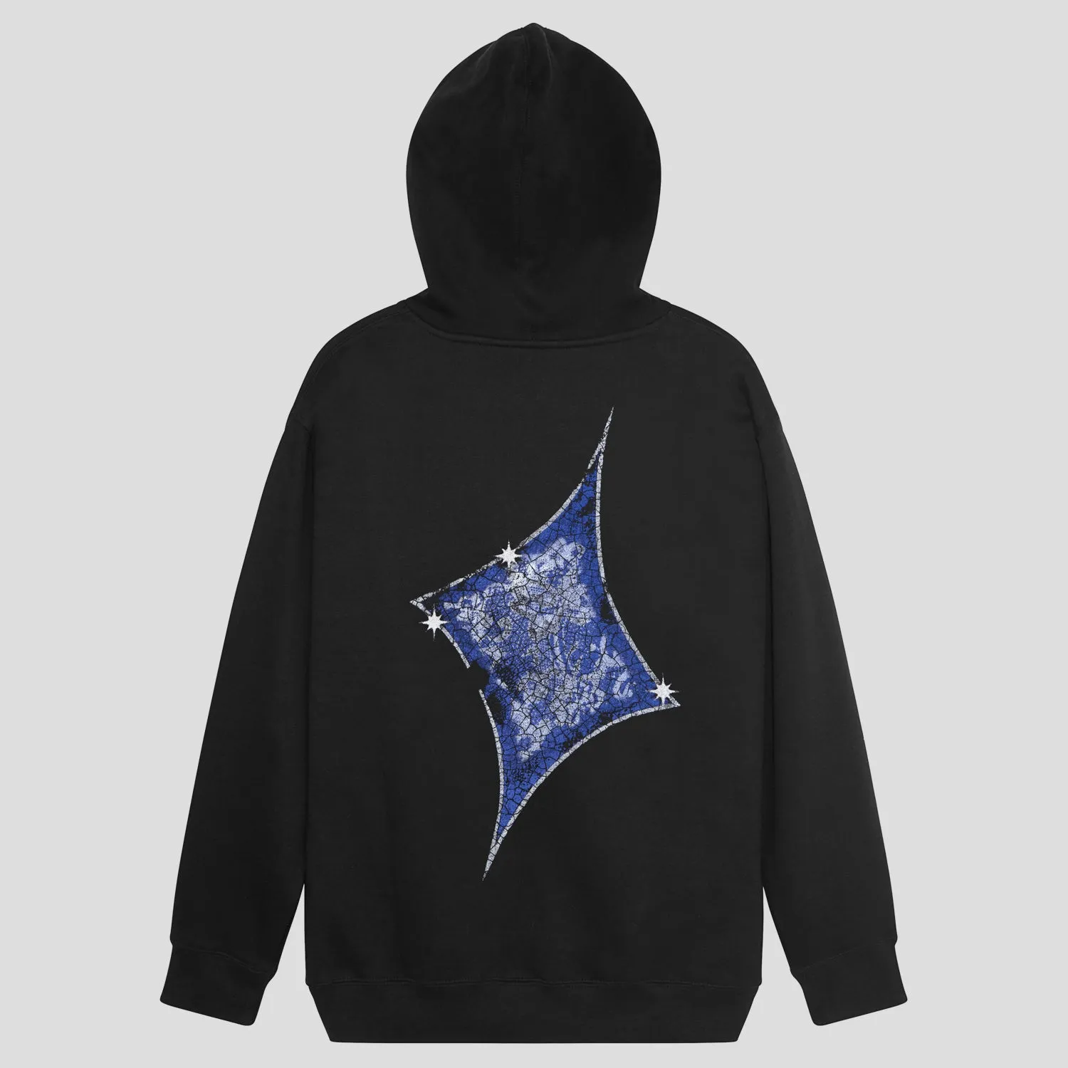 Pass~Port Glint Zip Hoodie - Black Snuggly Fit