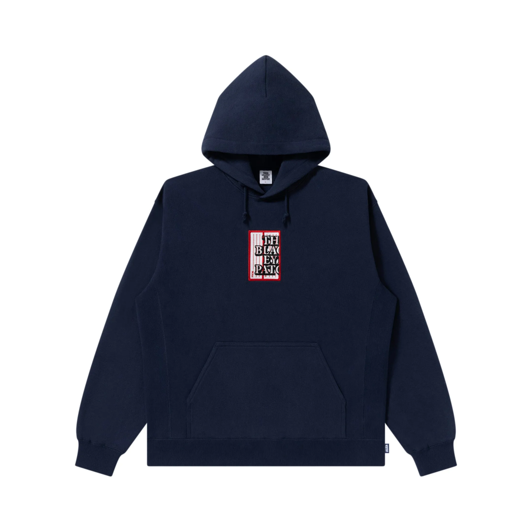 ADDRESS LABEL HOODIE NAVY Earthy Tones