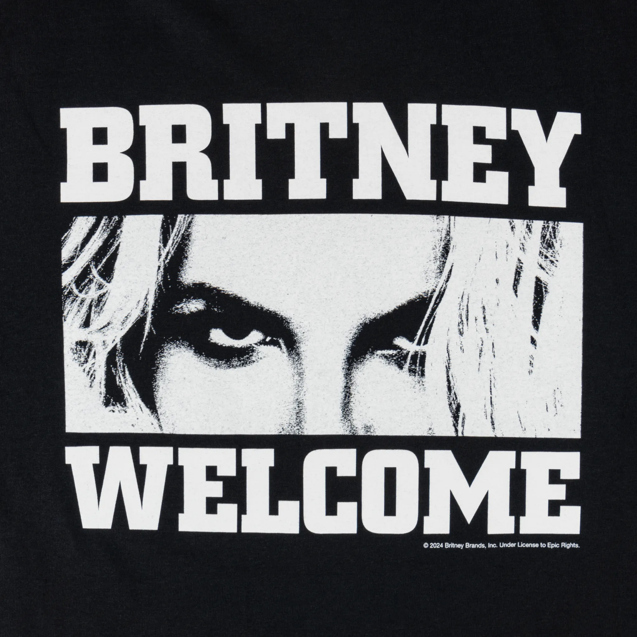 Britney Spears X Welcome - Till the World Ends Tee - Black OdorResistant