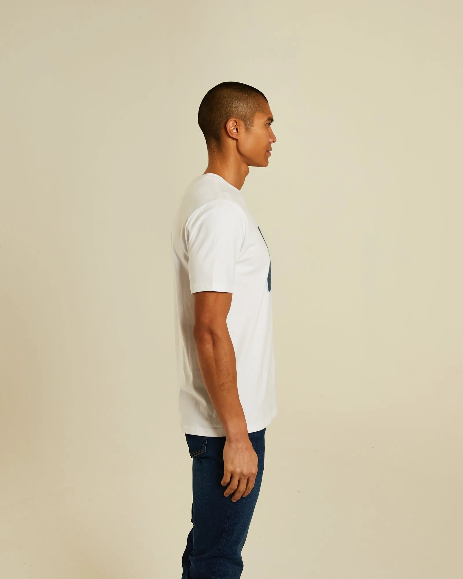 Freeman Tee Optic White petite size Modern Trend Look