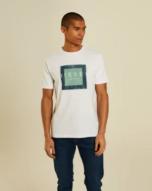 SoftenedNeckline Freeman Tee Optic White