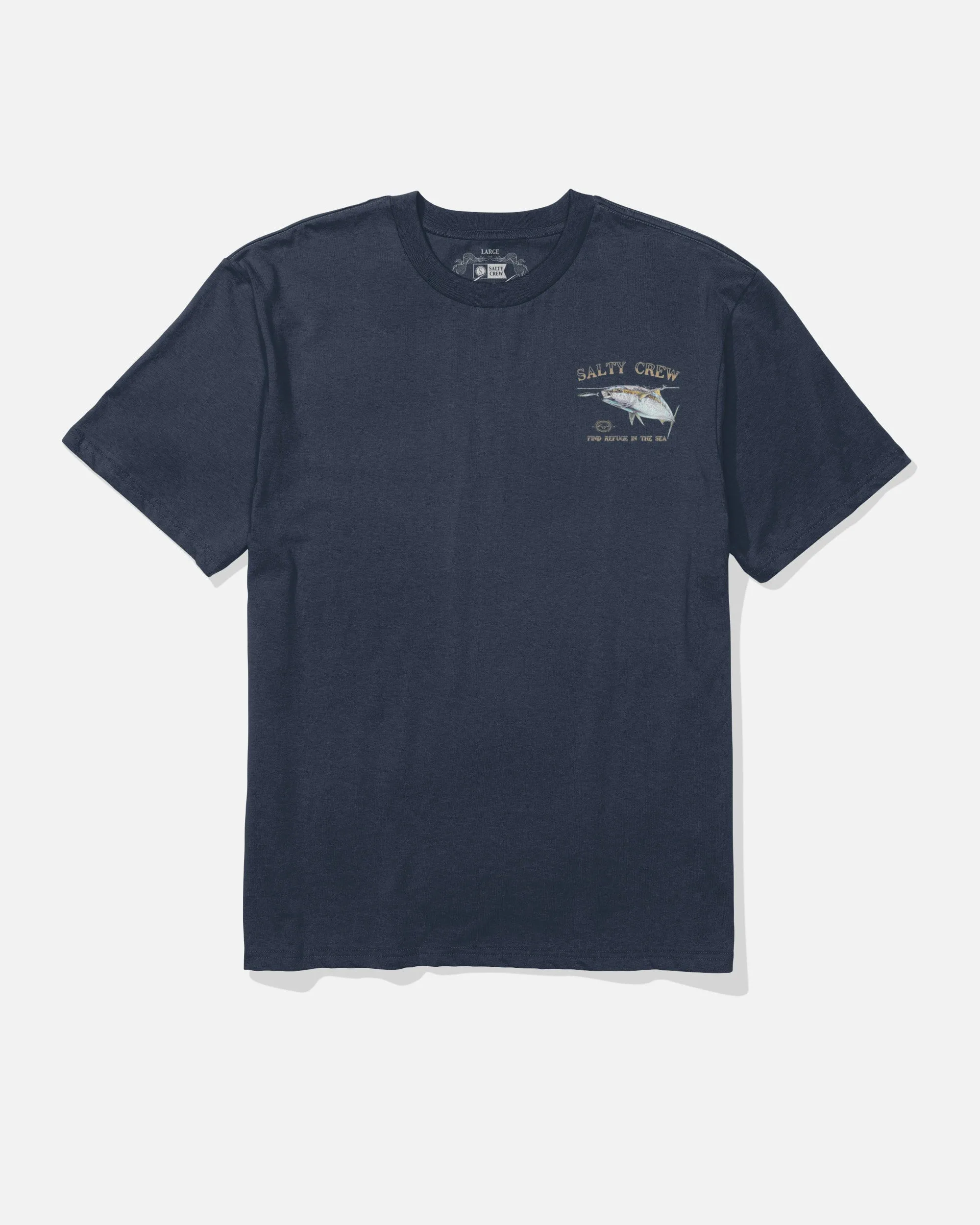 Luxurious Surface Classic Ss Tee - Navy