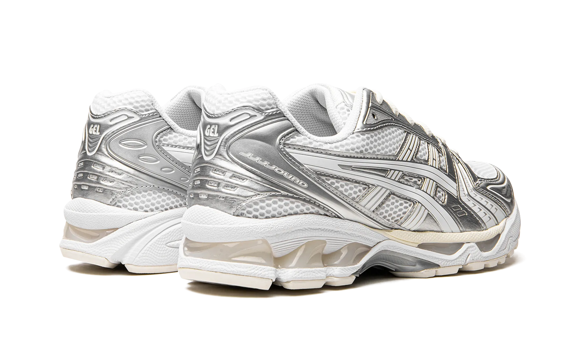 GEL-Kayano 14 "JJJJound - Silver/White" Play Step
