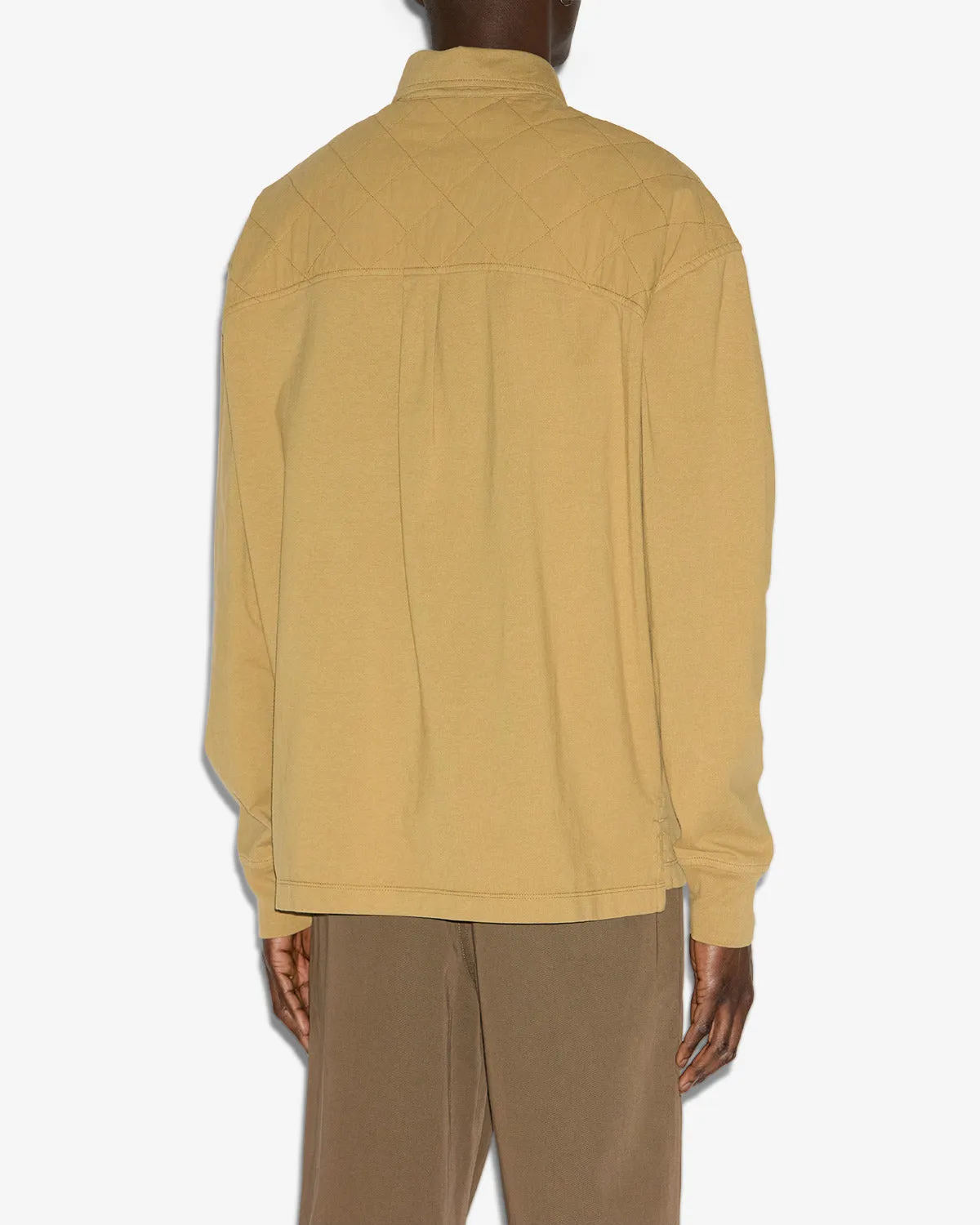 Functional Design Hidden Button Placket KIAN POLO