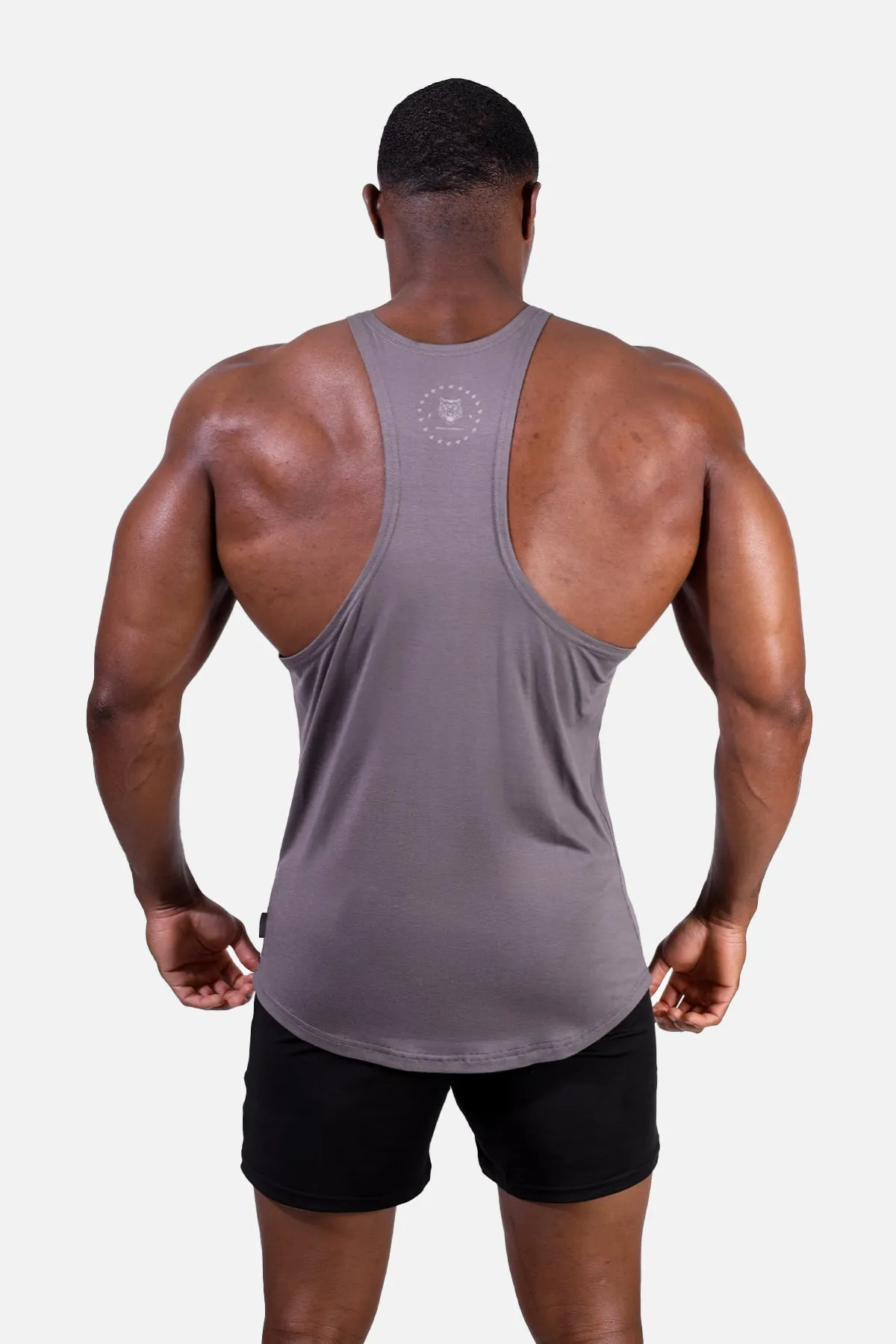 camouflage color easy to repair Classic Bodybuilding Racerback Stringer - Quote Gray