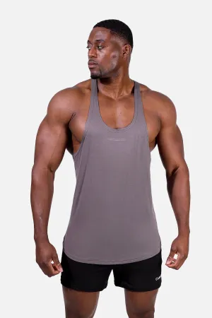 temperature regulation closed space Classic Bodybuilding Racerback Stringer - Quote Gray