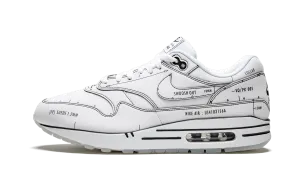 All Day Rainy Day Rolling Motion Support Air Max 1 "Sketch Schematic"