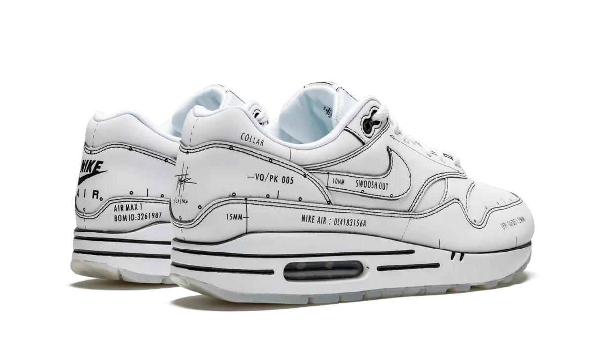 Air Max 1 "Sketch Schematic" Orthotic Ready Footbed