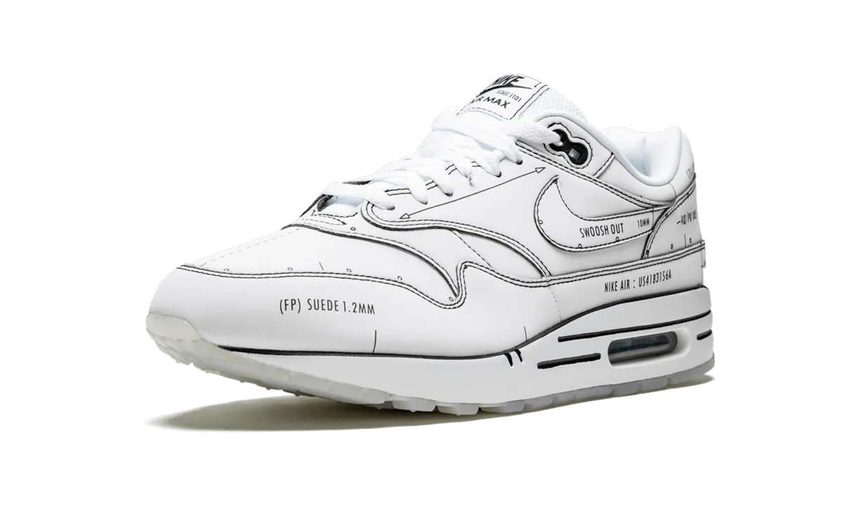 Air Max 1 "Sketch Schematic" Neutral Glow