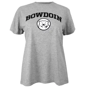 Breathable Performance Women's Bowdoin & Medallion Tee from Champion