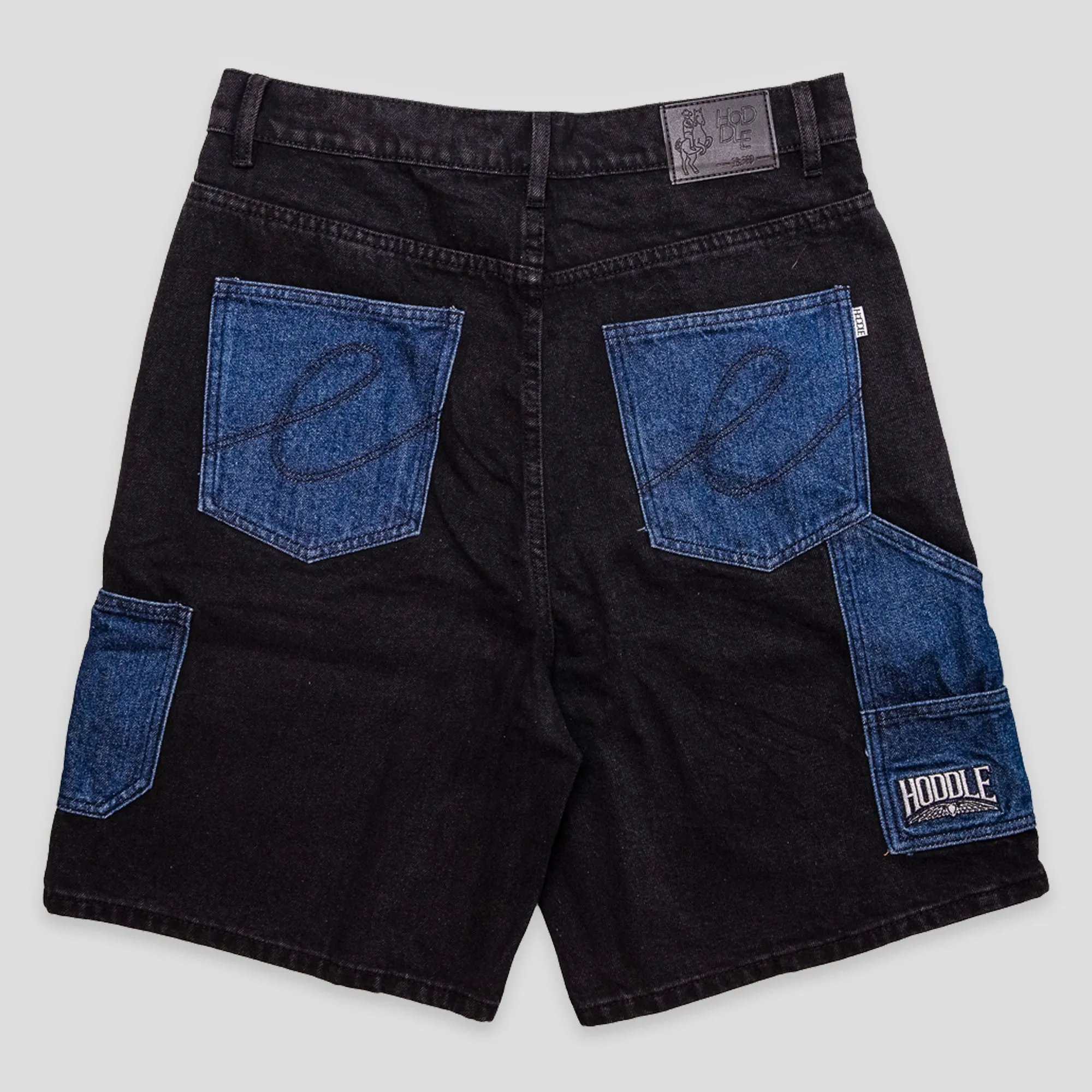 Active Mode Mother's Day gift Hoddle Carpenter Heart Jean Short -  Black / Indigo