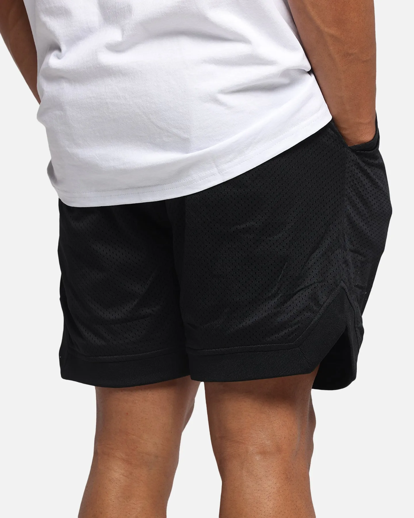 Comfy Active Wear Sport Flex Wear The Anti Order Post Season Basketball Shorts Black/Red
