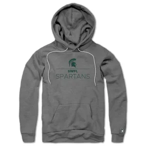 MSU - SWFL SPARTANS ALUMNI ALL SEASON HOODIE (UNISEX) product customer retention Geometric Print