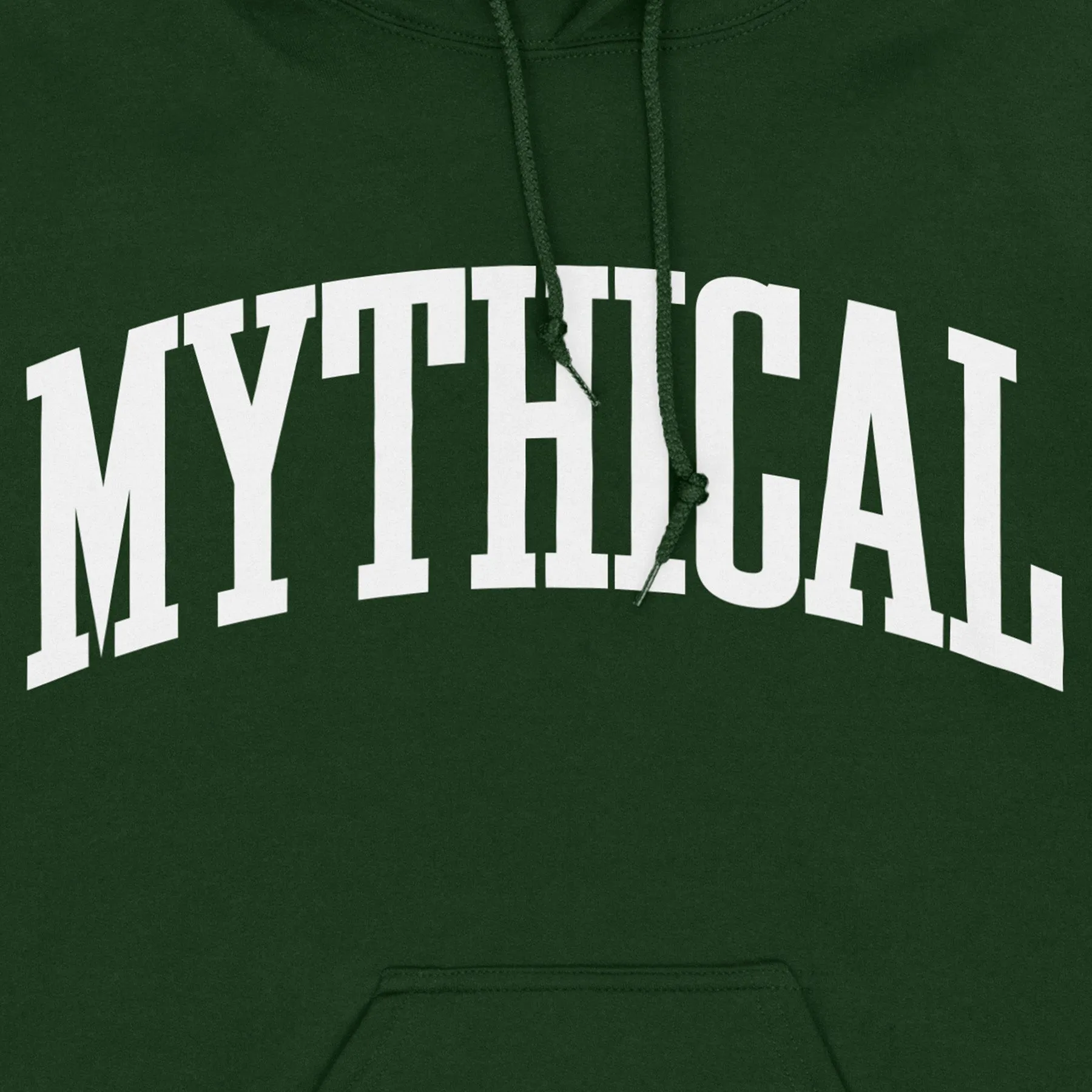 Slim Silhouette Semi Formal Mythical Collegiate Hoodie