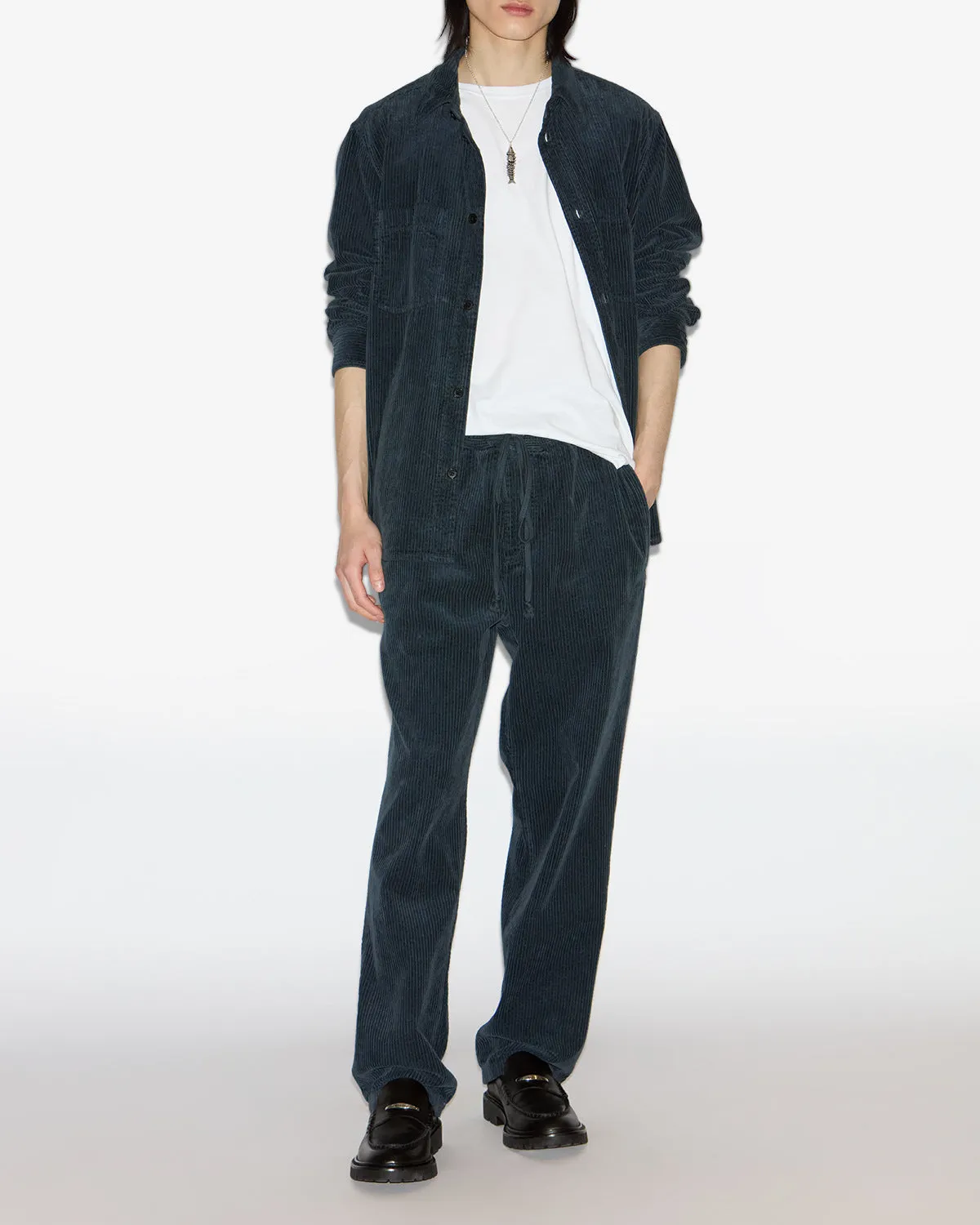 elegant design Tuckable Hem NARIO SHIRT