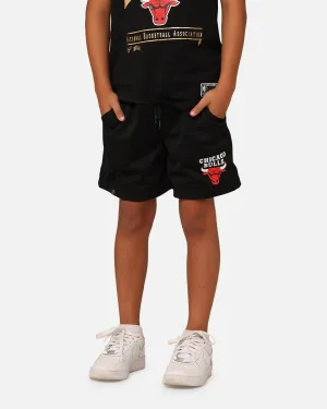 Simple Comfort NBA Kids' Chicago Bulls Team Mesh Shorts Black