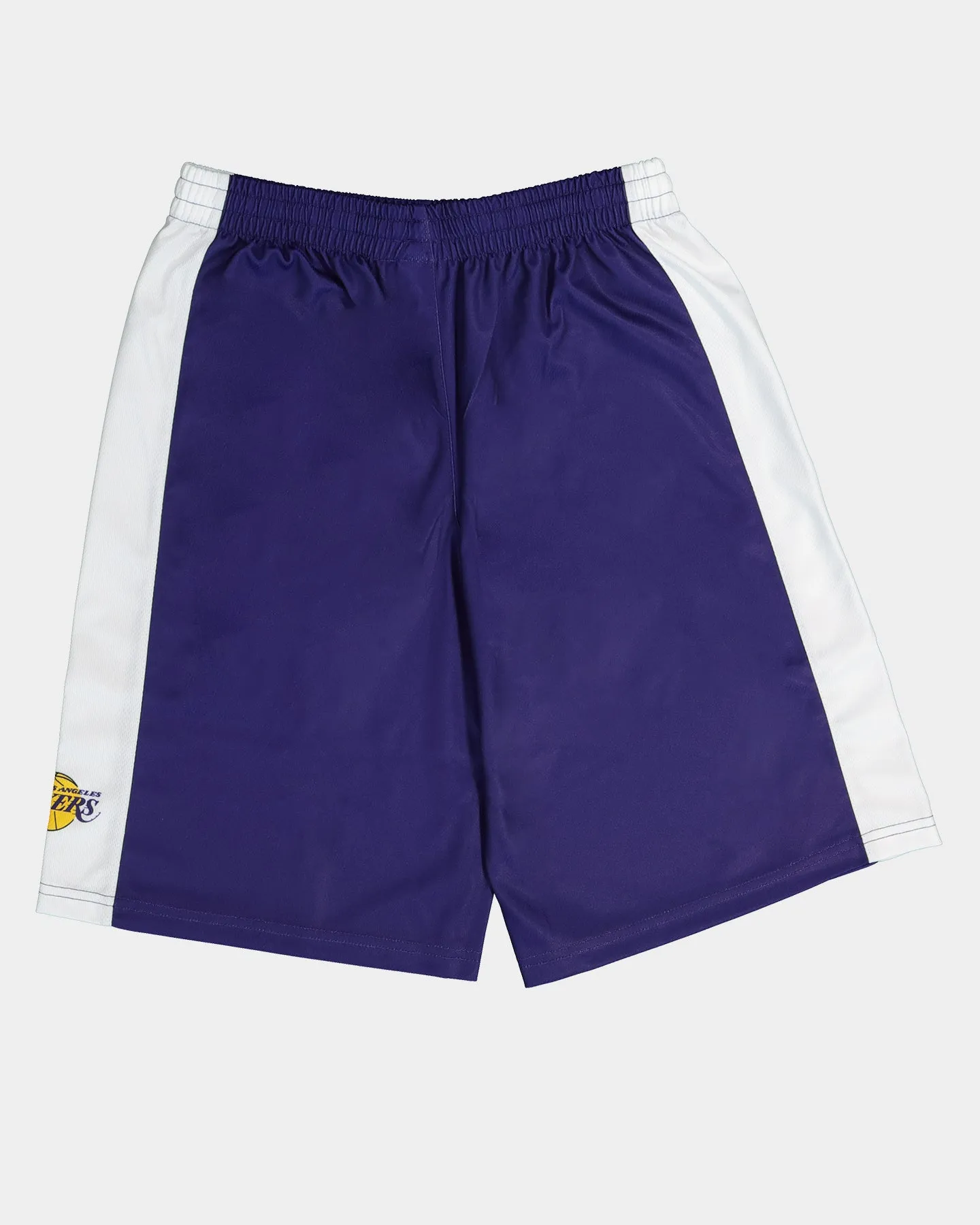 Ventilated Mesh Panels Weekend Ready NBA Kid's NBA X Space Jam 2: A New Legacy Los Angeles Lakers Shorts Purple