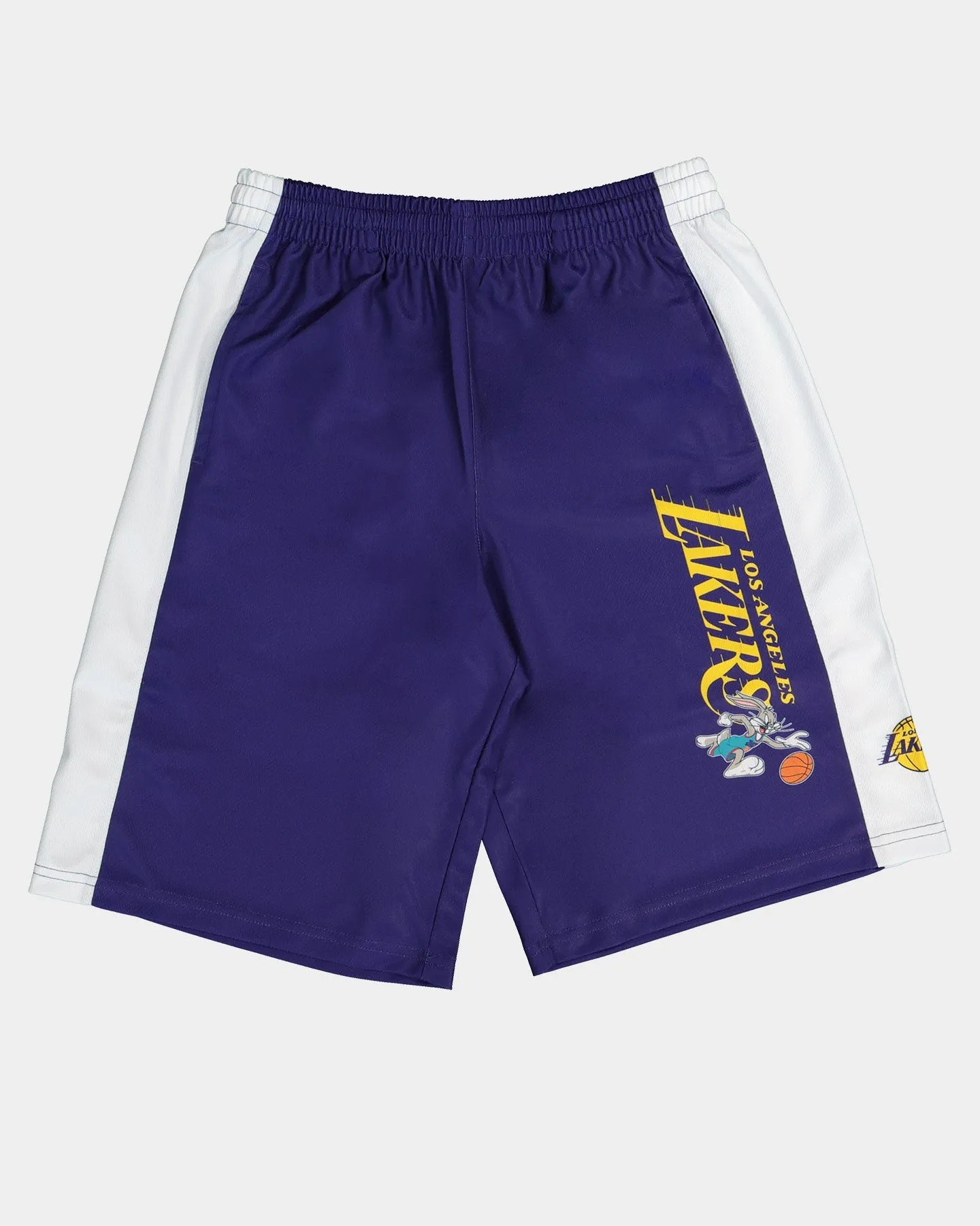 NBA Kid's NBA X Space Jam 2: A New Legacy Los Angeles Lakers Shorts Purple Quick Fit Soft Stretch