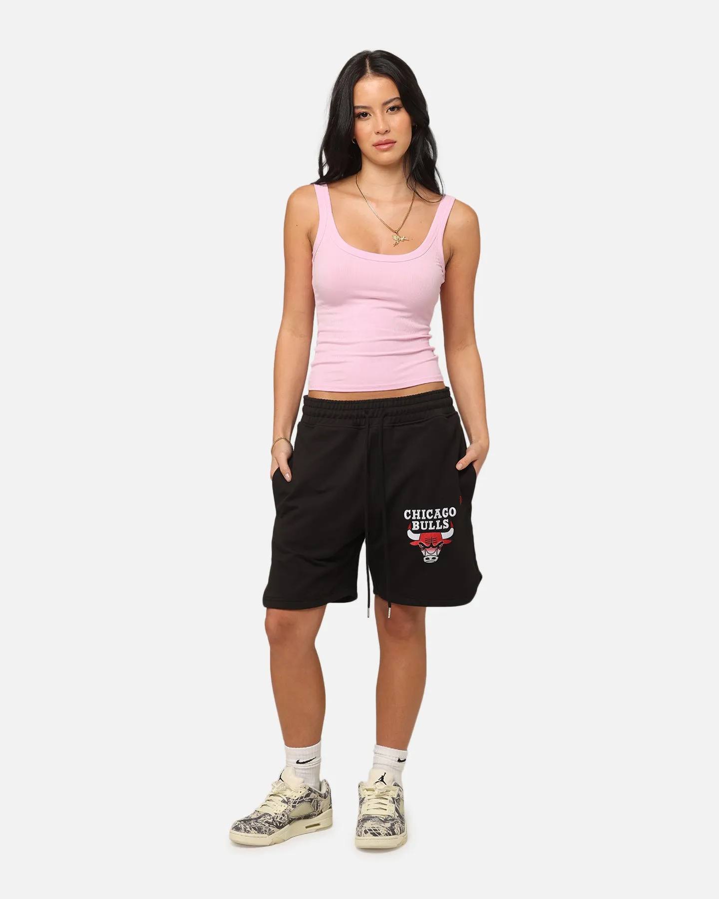 Freedom Flex New Era Chicago Bulls Higher Fade Shorts Black