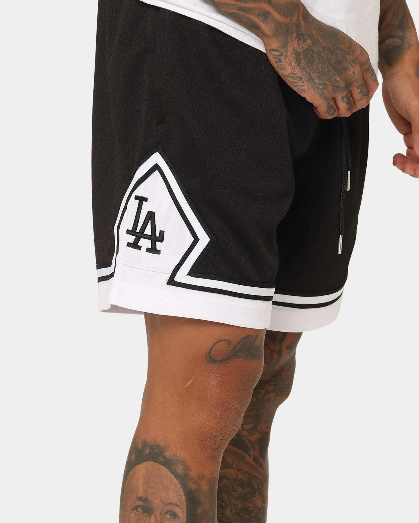 New Era Los Angeles Dodgers Mesh Shorts Black desert style