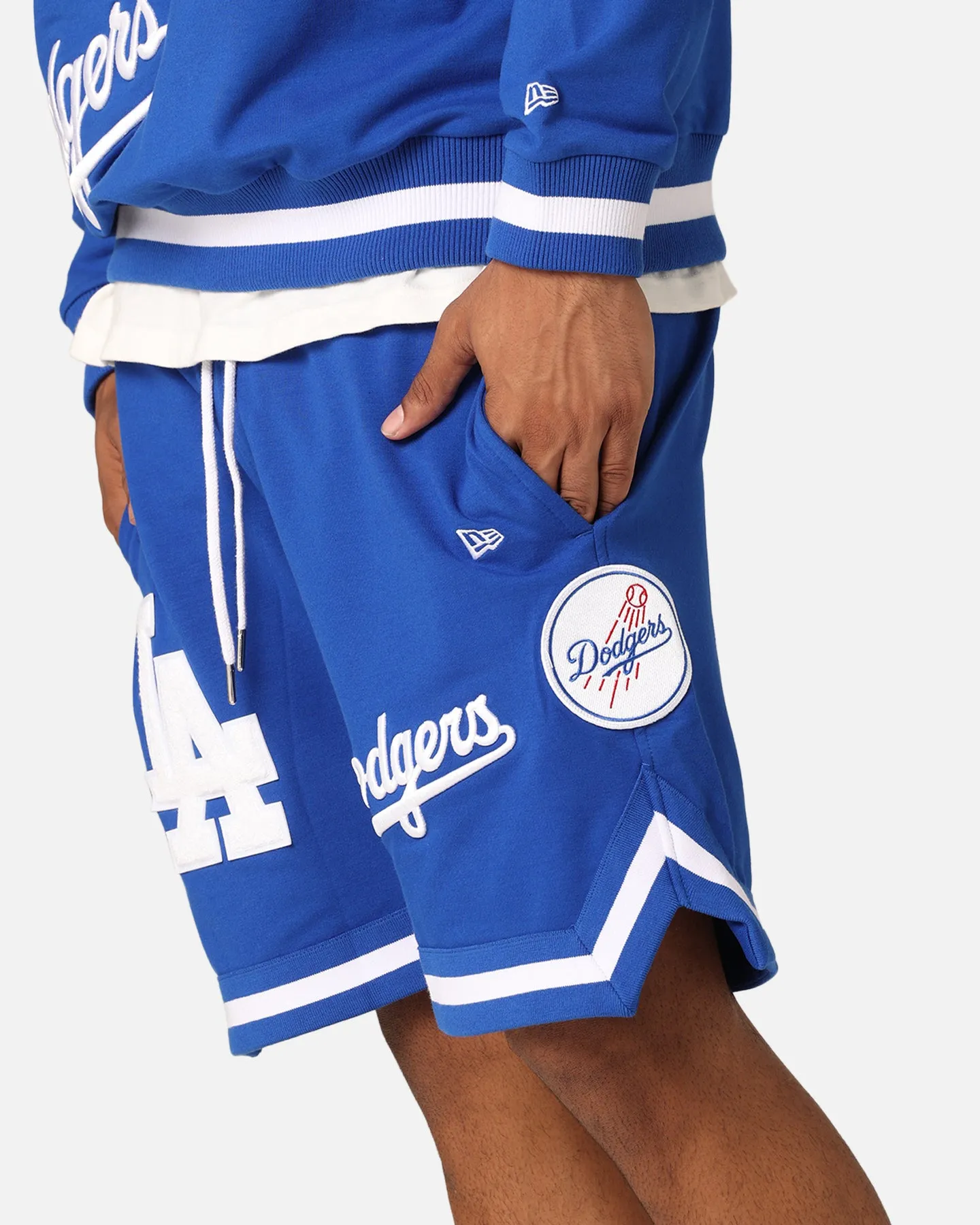 New Era Los Angeles Dodgers Shorts Bright Royal budget-friendly Breathable Liner