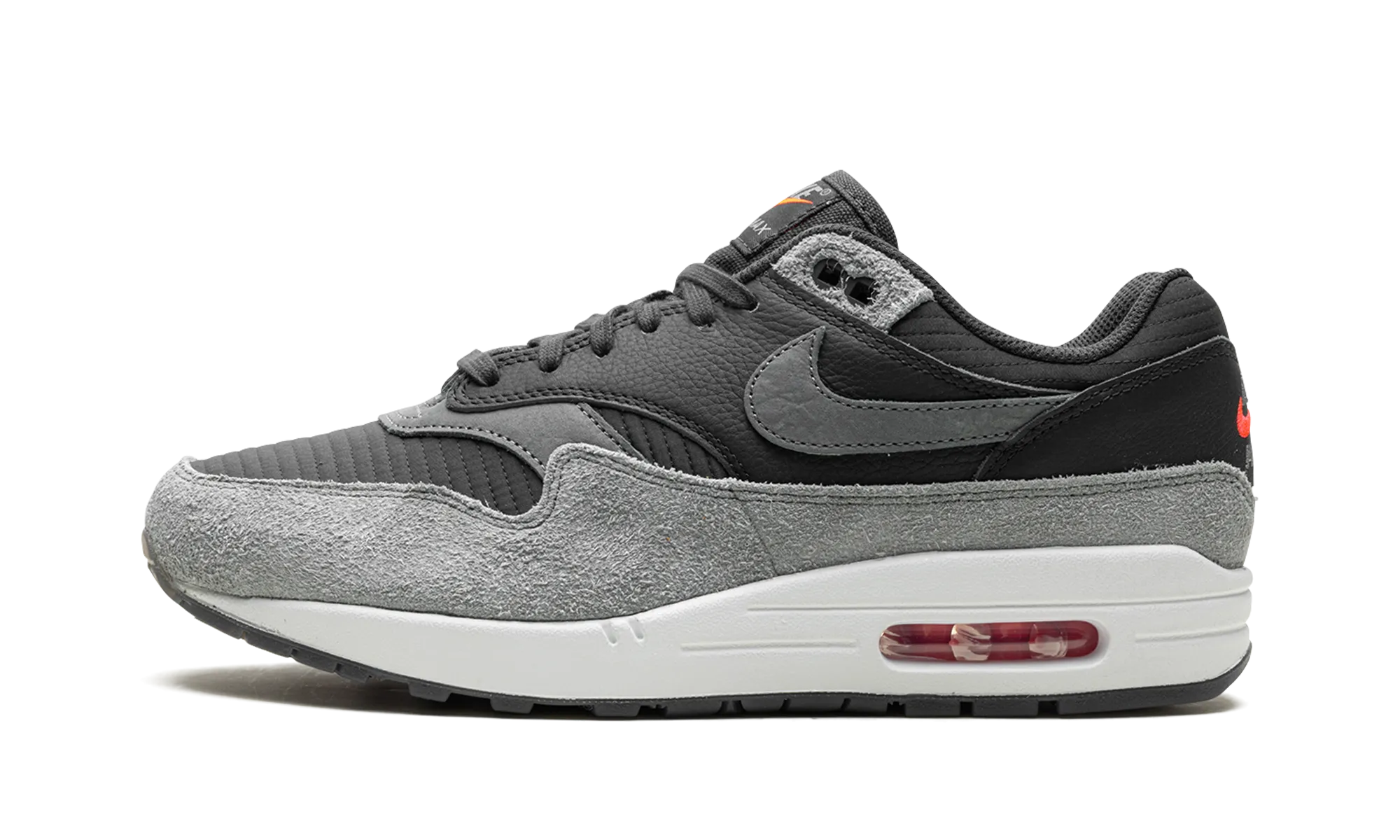 Nike Air Max 1 PRM "Smoke Grey" Flexible Design Pond Walk